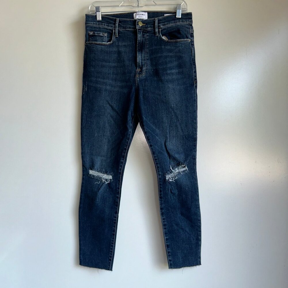 FRAME DENIM Ali High Rise Cigarette  Jeans Size 32